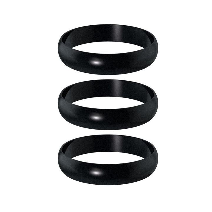 *Harrows Supergrip Shafts - Replacement Spare Rings - Pack 3 Black