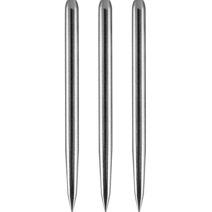Unicorn Spare Dart Points - Steel Tip - Plain - Silver