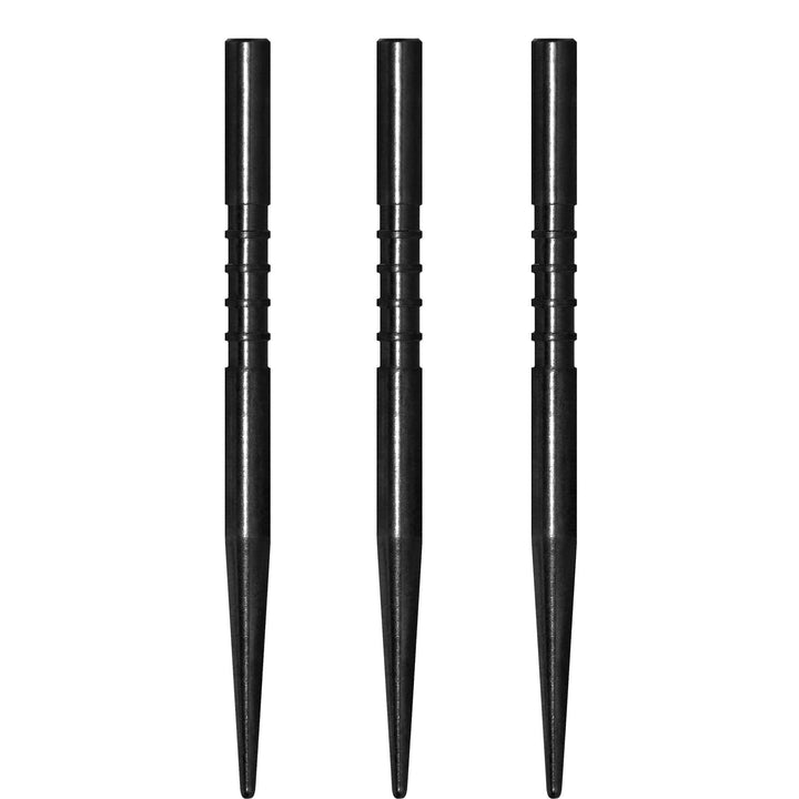 Datadart Shark Dart Points - Precision Steel Tip - Black 38mm