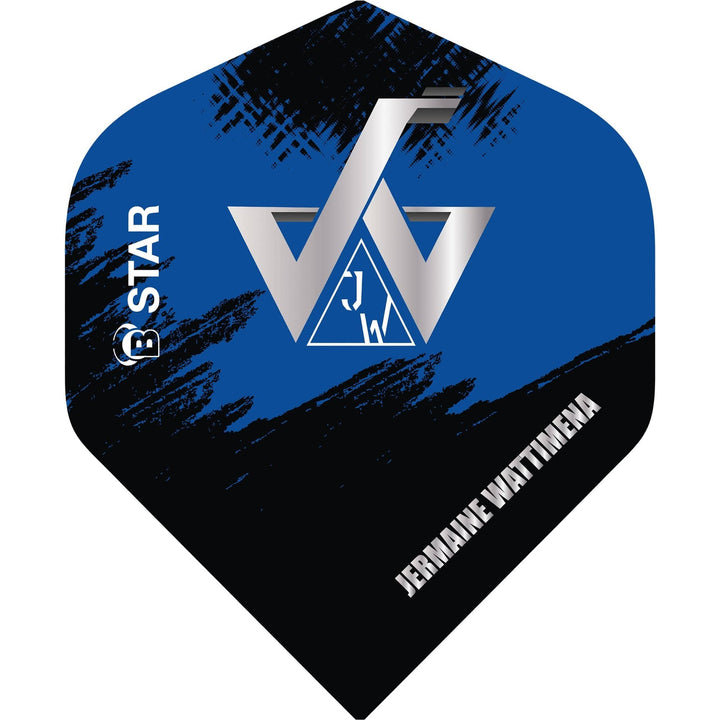 *BULL'S B-Star Dart Flights - 100 Micron - A-Std - Jermaine Wattimena