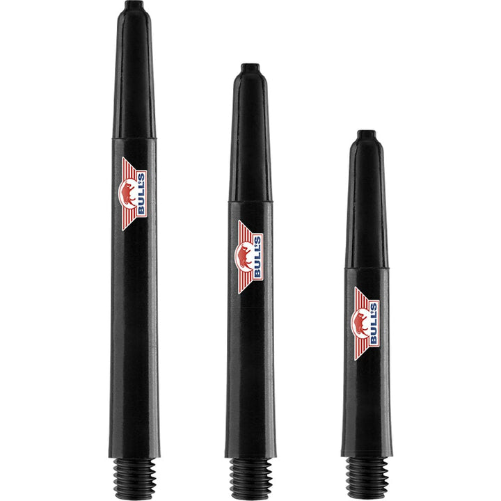 *Bulls Airstriper Dart Shafts - Polycarbonate - Black