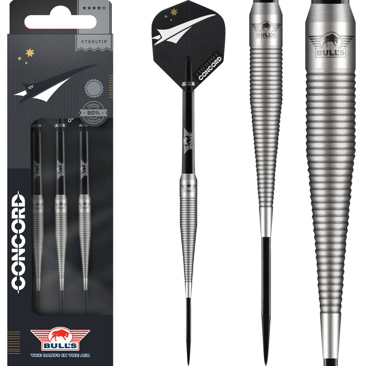 Bulls Concord Darts - Steel Tip - 80% 21g