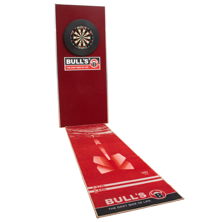 BULL'S Carpet Darts Mat 180 - Red
