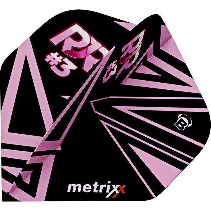 *BULL'S Metrixx Dart Flights - 150 Micron - A-Std - Rusty-Jake Rodriguez