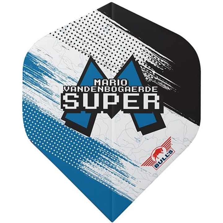 *Bulls Mario Vandenbogaerde Dart Flights - 100 - No2 - Std - Super Mario 90