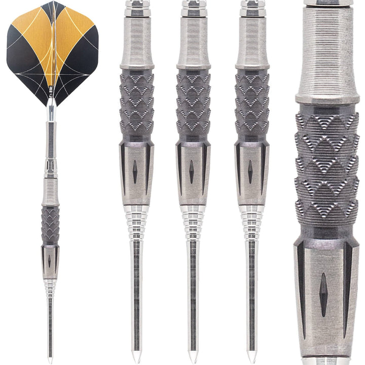 Caliburn Black Dragon Darts - Steel Tip - 97.5% - Black