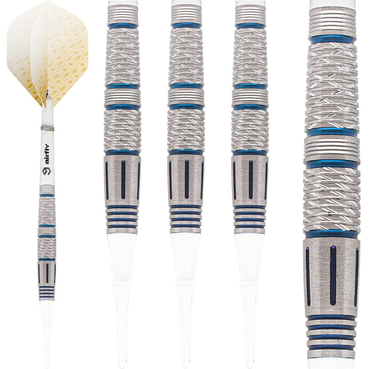 Caliburn Jade Darts - Soft Tip - 90% - 玉楼 - Blue