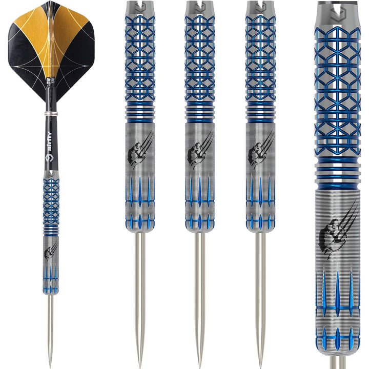 Caliburn Player Darts - Steel Tip - 95% - Electric Blue - Maverick