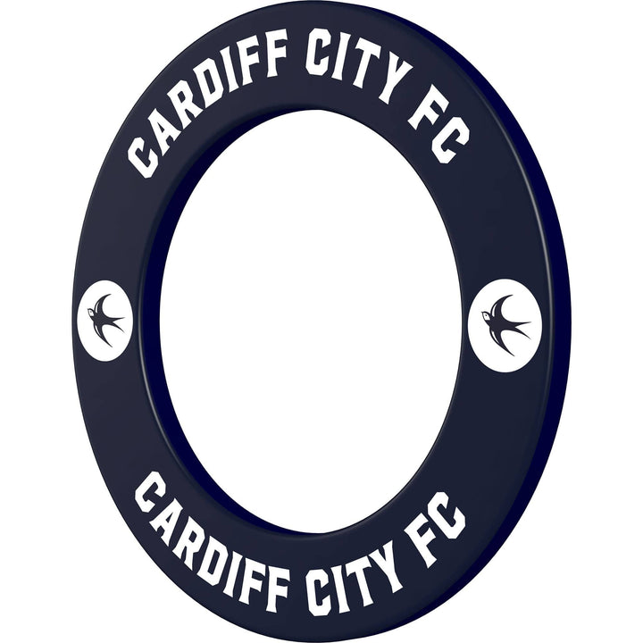 Cardiff City FC - Official Licensed - Dartboard Surround - S2 - Black Bluebird