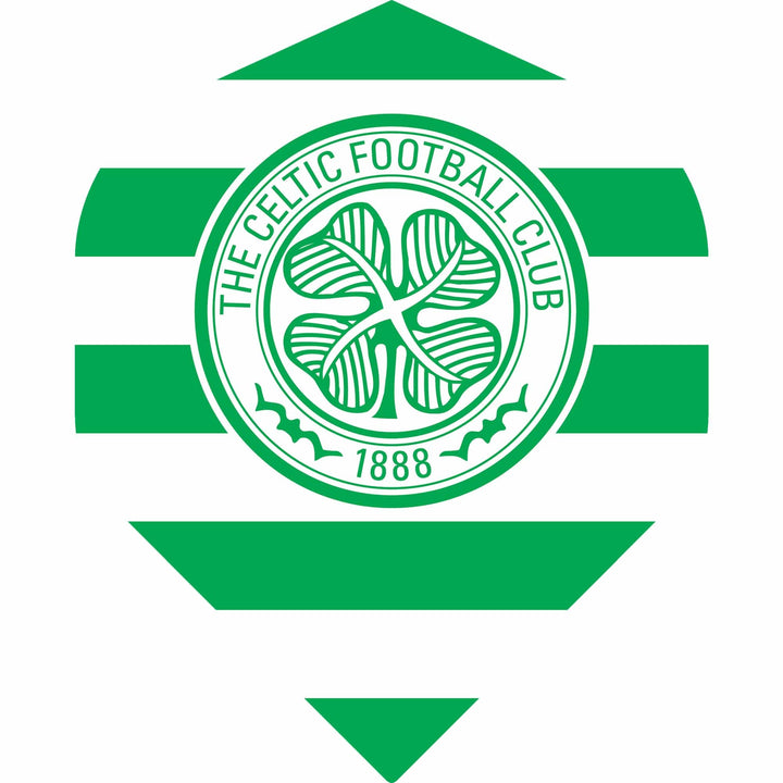 Celtic FC Dart Flights - 100 Micron - No2 - Std - F1 - Hoop