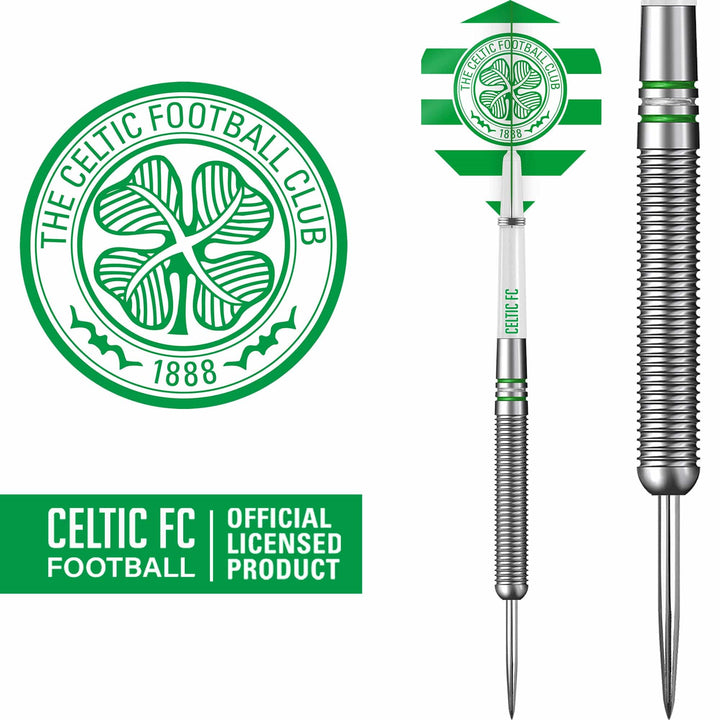 Celtic FC Darts - Steel Tip Tungsten - Official Licensed - Celtic - 24g