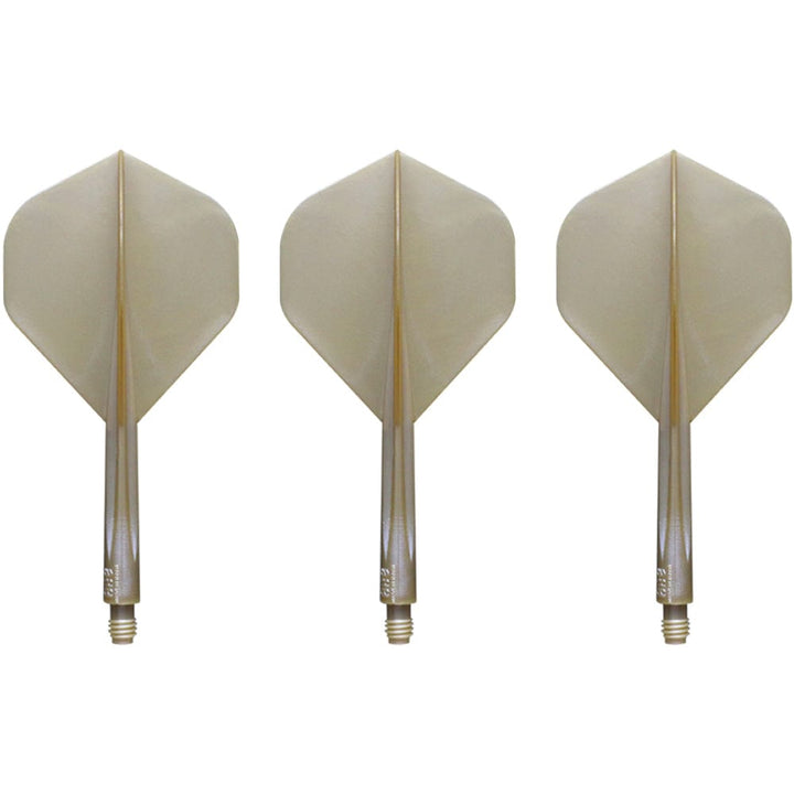 *Condor AXE Metallic Dart Flights - Standard - Champagne Gold