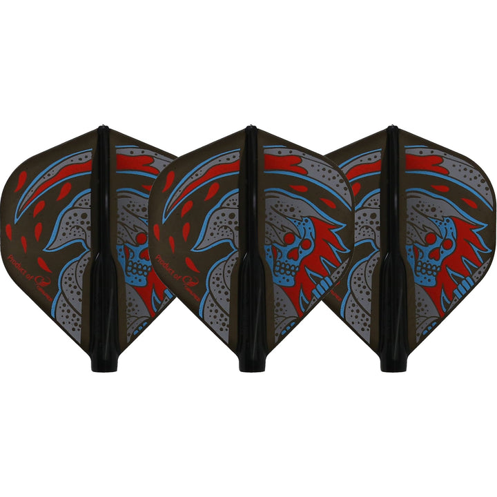 Cosmo Fit Flight AIR - Standard - Black - Colourful Reaper