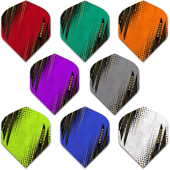 *Amazon Oro Dart Flights - No2 - Std - Black