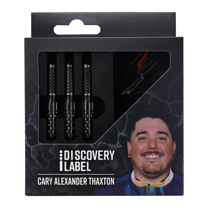 *Cosmo Discovery Label Darts - Steel Tip - 90% Tungsten - Cary Alexander Thaxton - 22g