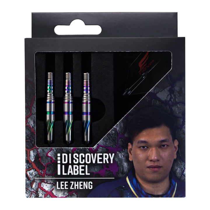 *Cosmo Discovery Label Darts - Steel Tip - 90% Tungsten - Lee Zheng - 22g