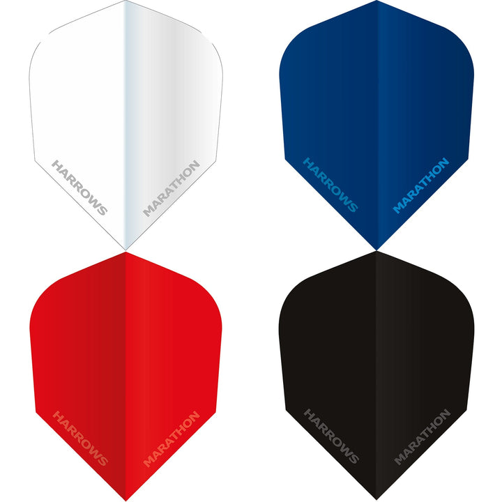 *Harrows Anti Glare Marathon Dart Flights - Standard Shape