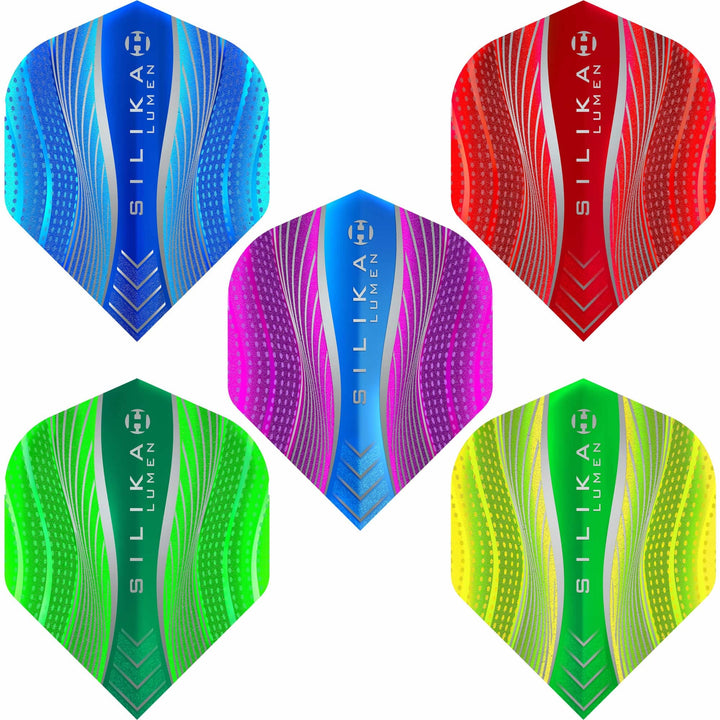*Harrows Silika Dart Flights - Tough Crystaline Coated - Std - No2 - Lumen