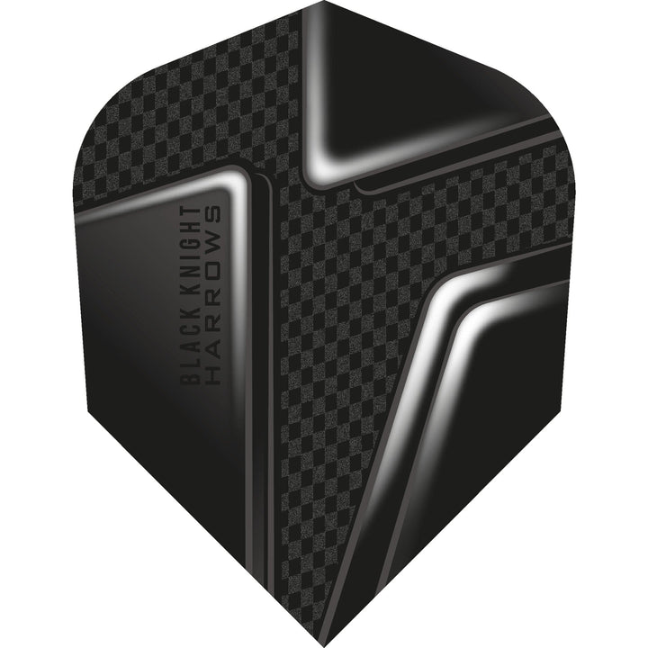 *Harrows Prime Dart Flights - No6 - Std - Black Knight
