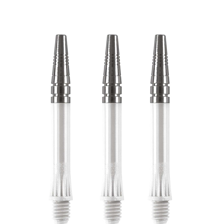 Harrows Gyro Stems - Spinning Shafts - White - Short -S0615