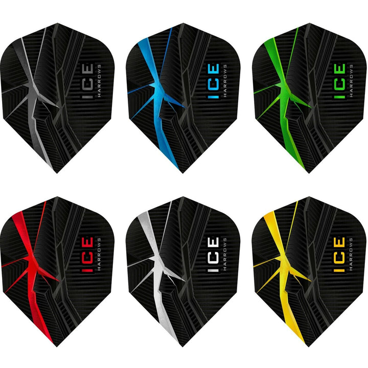 *Harrows ICE Recut Dart Flights - No6 - Std