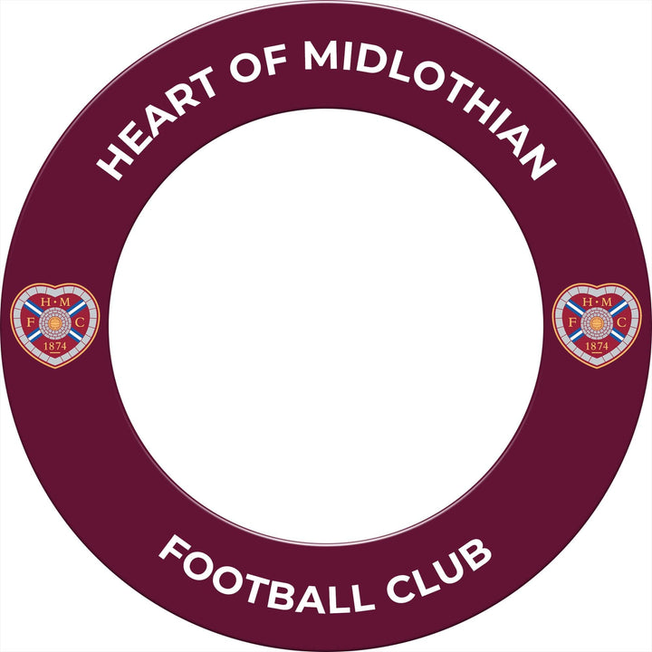 Heart of Midlothian FC - Official Licensed - Hearts - Dartboard Surround - S1 - Crest