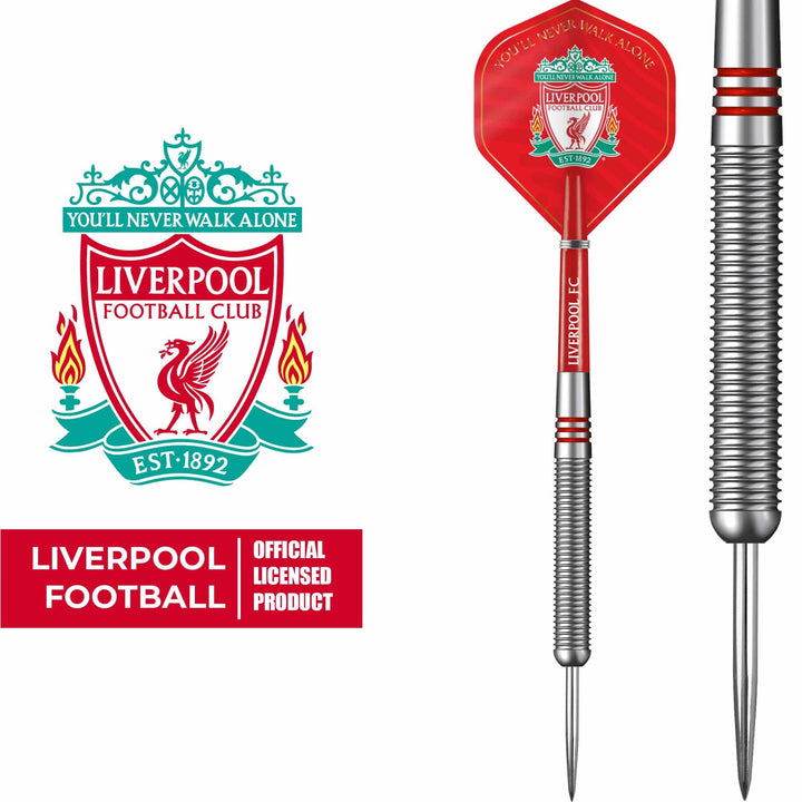 Liverpool FC Darts - Steel Tip Tungsten - Official Licensed - LFC - 24g
