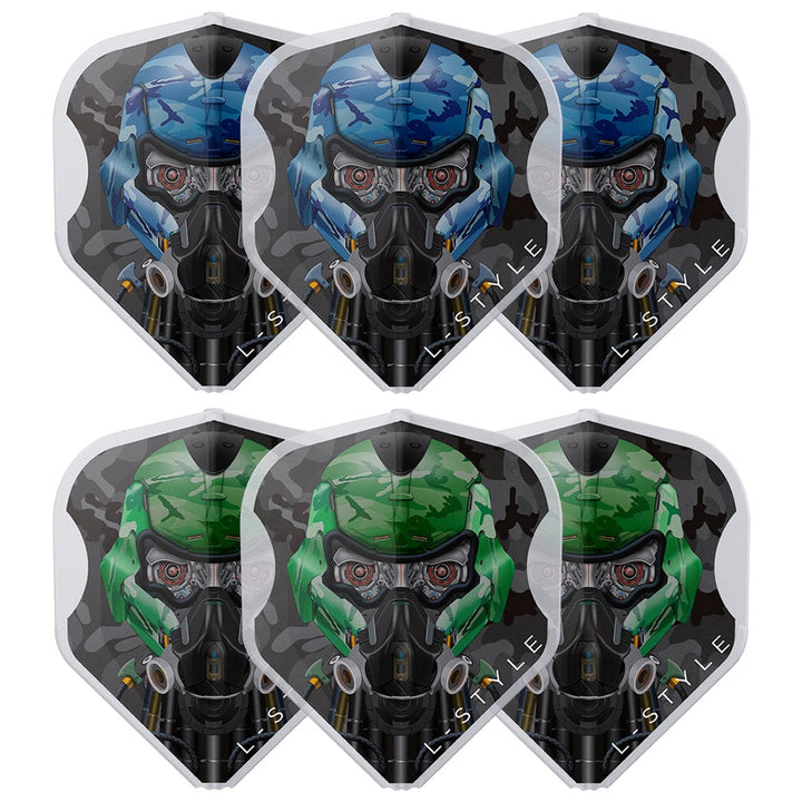 L-Style - EZ L-Flights - Integrated Champagne Ring - L1EZ - Berry van Peer v4 - Clear White