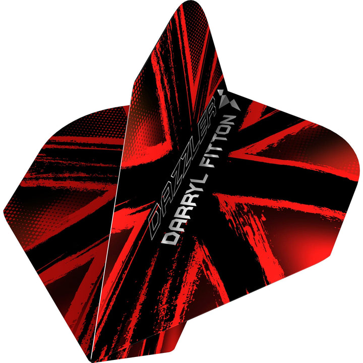 Mission Solo Dart Flights - 100 Micron - No6 - Shape - Darryl Fitton - The Dazzler