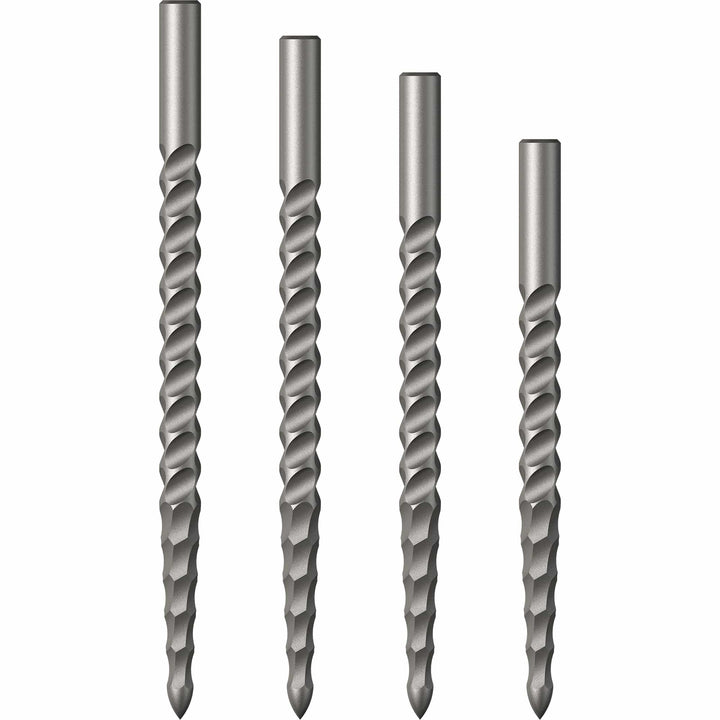 *Mission Lunar CS Dart Points - Spare Points - Rough Cut - Silver