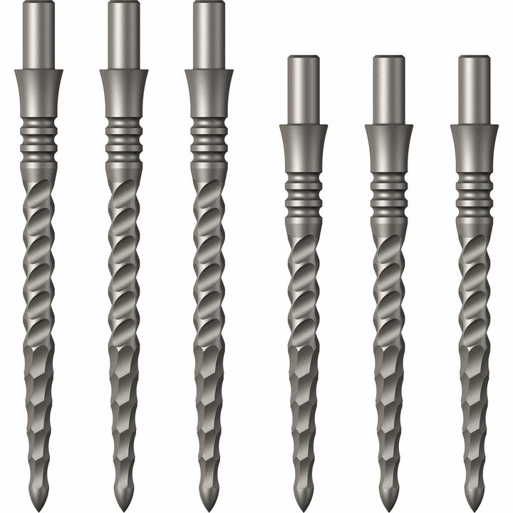 Mission Sniper Points - Steel Tip - Precision Spare Points - Lunar CS - Silver