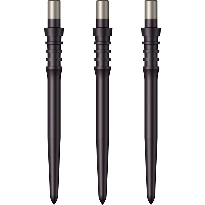 Mission Sniper Points - Steel Tip - Precision Spare Points - Titan Pro - Black 32mm