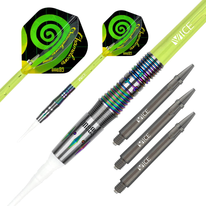 One80 Chameleon Darts - Soft Tip - Ruby - 19.5g