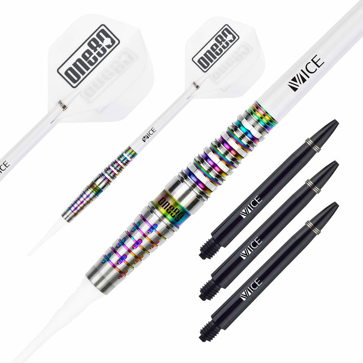 *One80 Noriyuki Nakamura Darts - Soft Tip - V2 - Chameleon