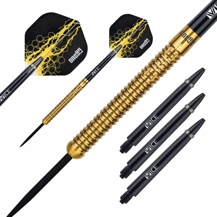 One80 Ryan Hogarth Darts - Steel Tip - Signature - Gold - 23g