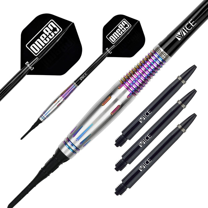 One80 Saori Miymoto Darts - Soft Tip - Rafale - Signature - Chameleon - 19g