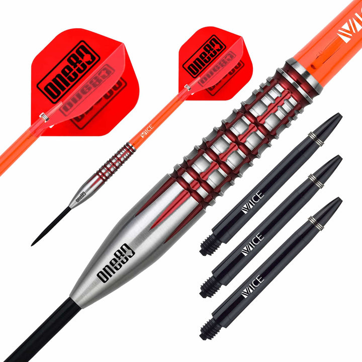 One80 Takashi Masuoka Darts - Steel Tip - V2 Signature - Volcan II