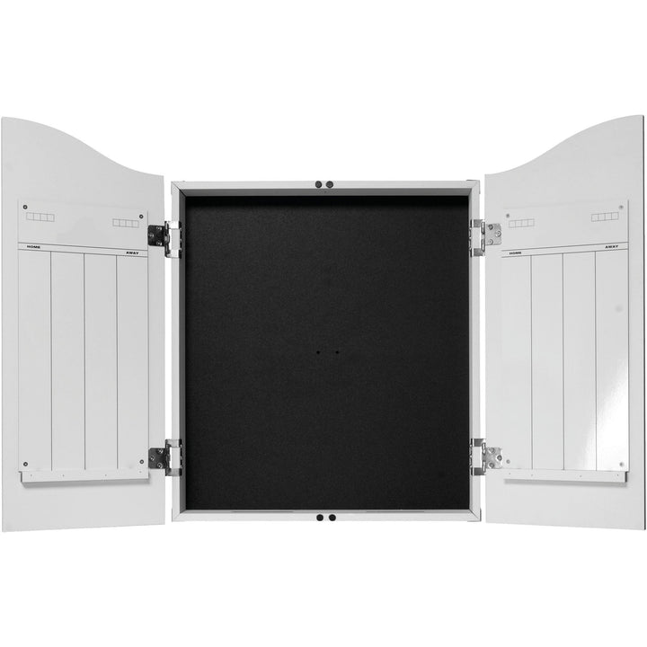Port Vale FC - Official Licensed - The Valiants - Dartboard Cabinet - White - C1 - Logo with Trim