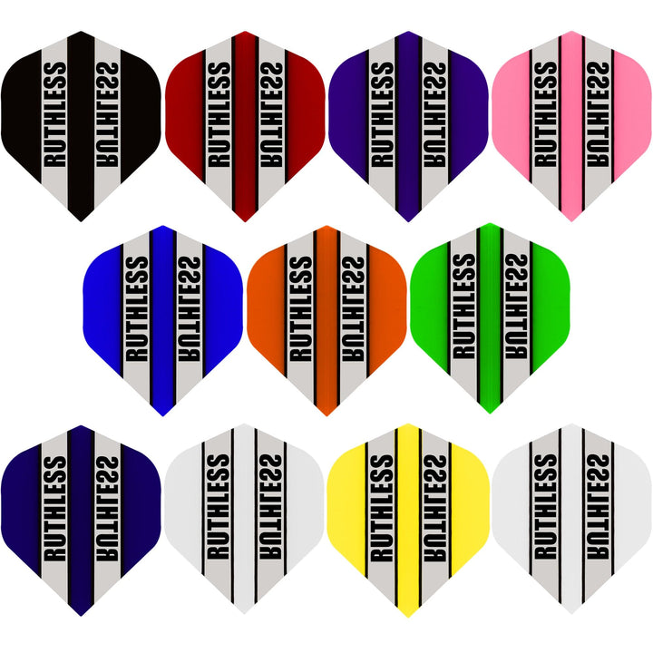 *Ruthless - Clear Panel - Dart Flights - 100 Micron - No2 - Std