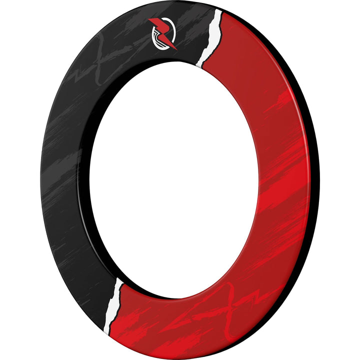 Ruthless Dartboard Surround - Professional - RipTorn - Black & Red