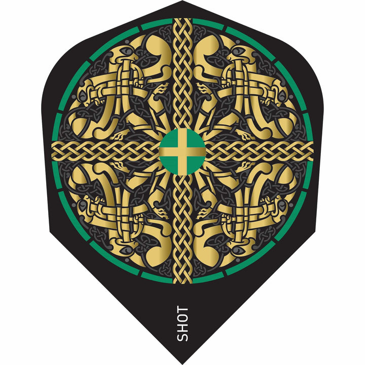 Shot Celt Dart Flights - 100 Micron - No6 - Cernunnos