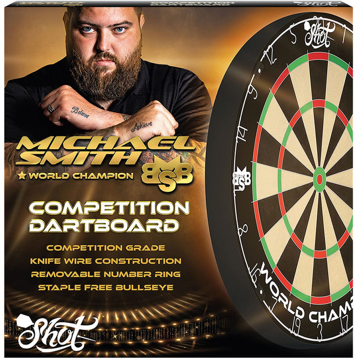 *Shot Michael Smith Dartboard - Professional Level - Bully Boy