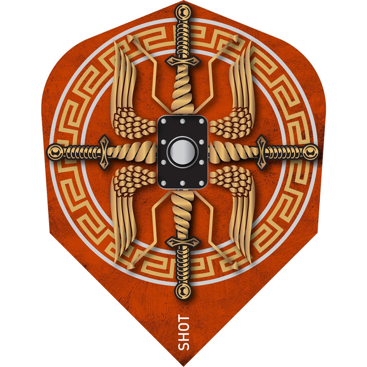 *Shot Roman Empire Dart Flights - 100 Micron - No6 - Centurion