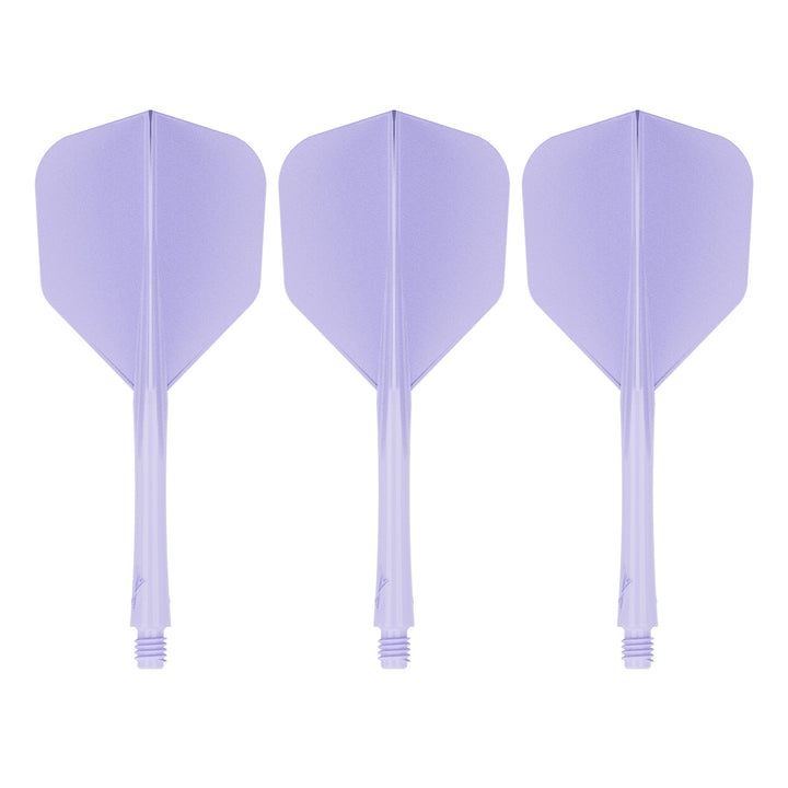 Caliburn SUP Lite Dart Flights - Moulded Flight & Shaft - Standard No6 - Misty Purple