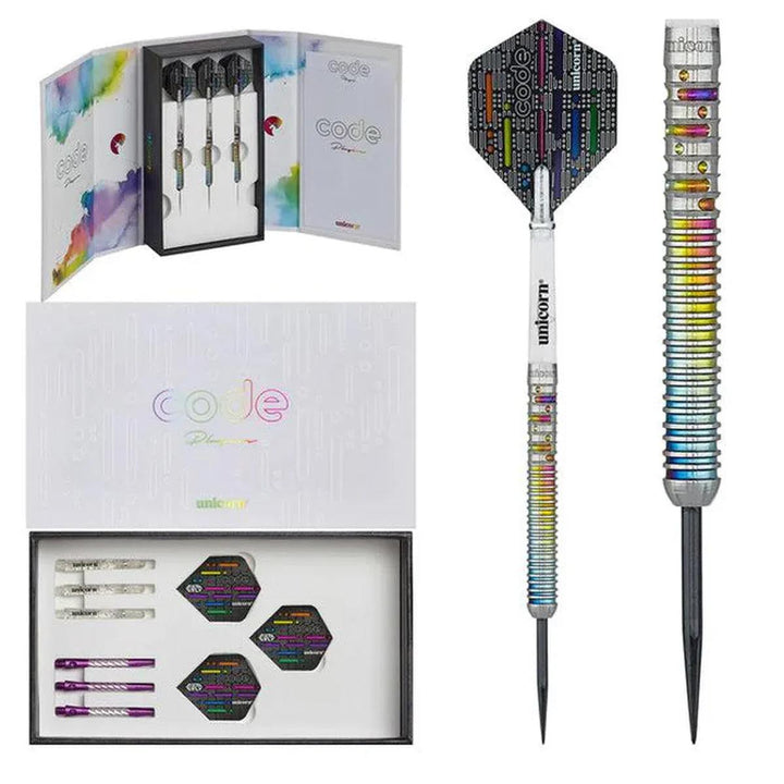 Gary Anderson Code 90% Tungsten Steel Tip Darts by Unicorn