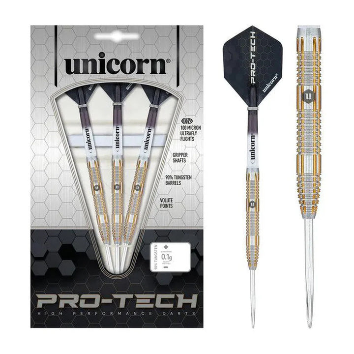 Protech Style 4 90% Tungsten Dart Steel Tip Darts by Unicorn