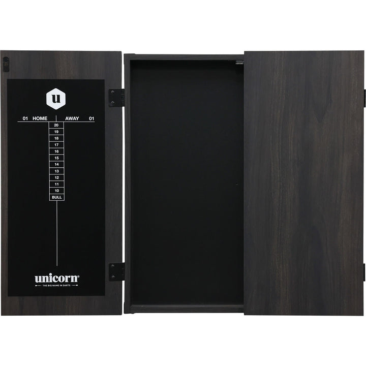 *Unicorn Dartboard Cabinet - Maestro - Square - Black