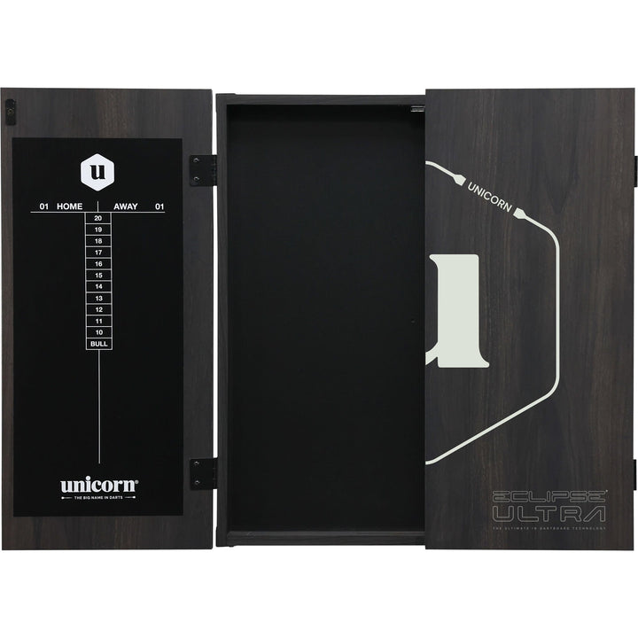 *Unicorn Dartboard Cabinet - Maestro - Square - Eclipse Ultra