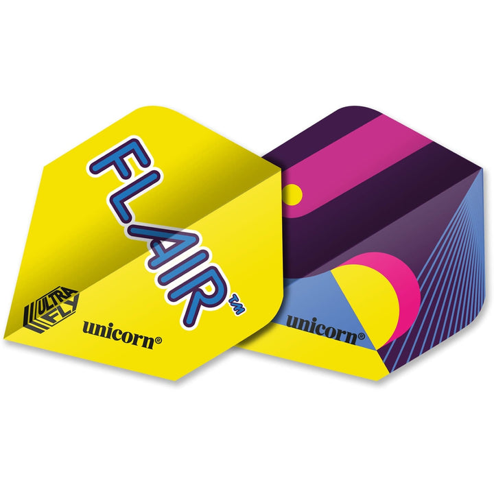 *Unicorn Ultrafly Dart Flights - 100 - Plus Std - Flair - Design 1