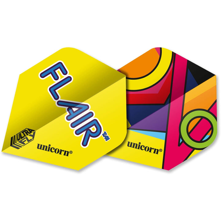 *Unicorn Ultrafly Dart Flights - 100 - Plus Std - Flair - Design 2